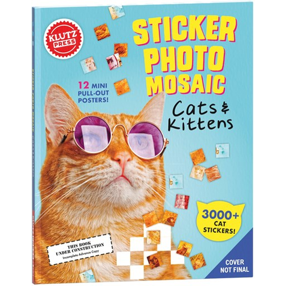 Sticker Photo Mosaic: Cats and Kittens