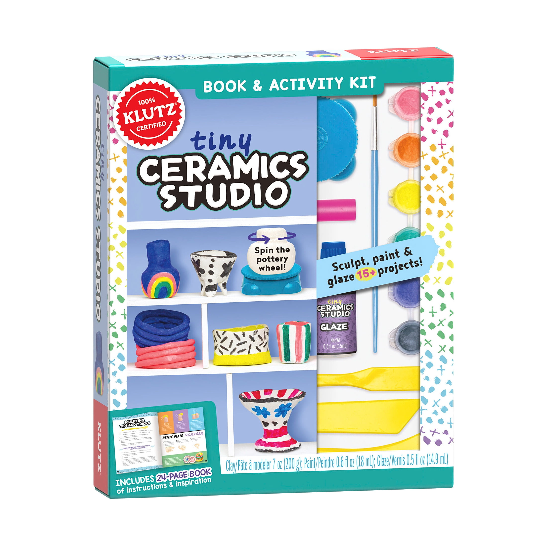 Klutz Tiny Ceramics Studio - Walmart.com