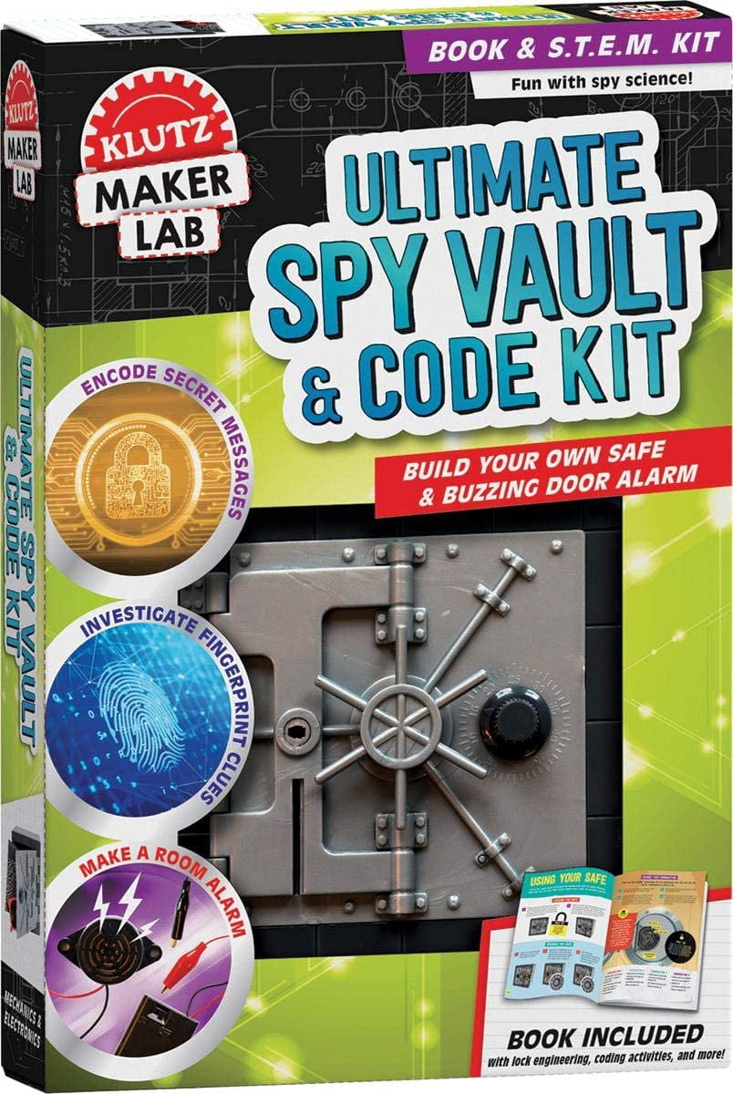 Klutz Ultimate Spy Vault & Code Kit: Maker Lab STEM Kit - Walmart.com