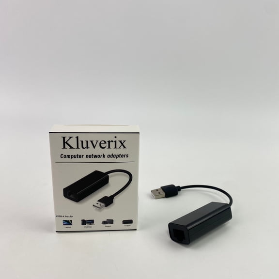 Kluverix Computer network adapters,USB to Ethernet Adapter, 1000Mbps Plug and Play Ethernet Adapter with USB 3.0, Driver Free