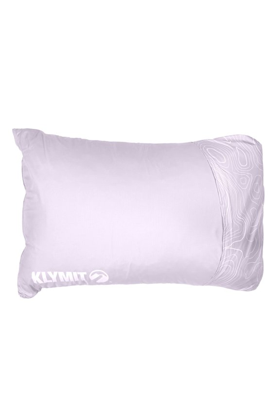 Drift Camp Pillow, Memory Foam Travel & Camping Pillow with Water-Resistant Cover, Large, Orchid