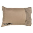 thumbnail image 1 of Klymit Drift Camp Pillow, Memory Foam Travel & Camping Pillow with Water-Resistant Cover, Large, Tan, 1 of 10