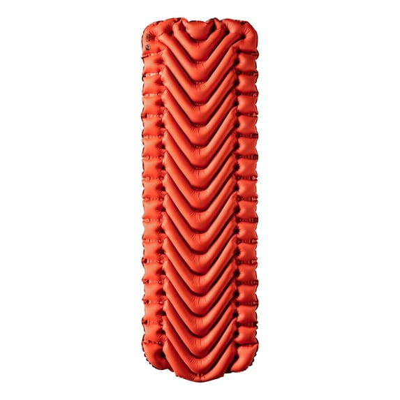 Klymit Insulated Static V Outdoor Camping Sleeping Pad, 72x23 in, Orange