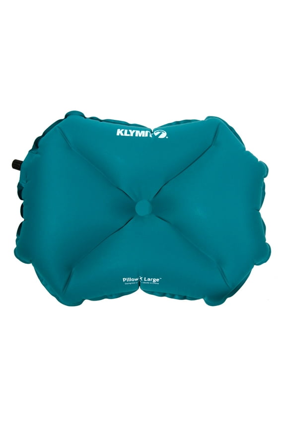 Pillow X Large Durable Inflatable Camping Travel Pillow, Teal