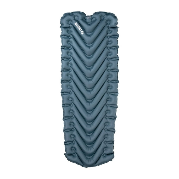 Klymit Static V Luxe SL Sleeping Pad, Plush Lightweight Inflatable Camping & Backpacking Air Mattress, Blue