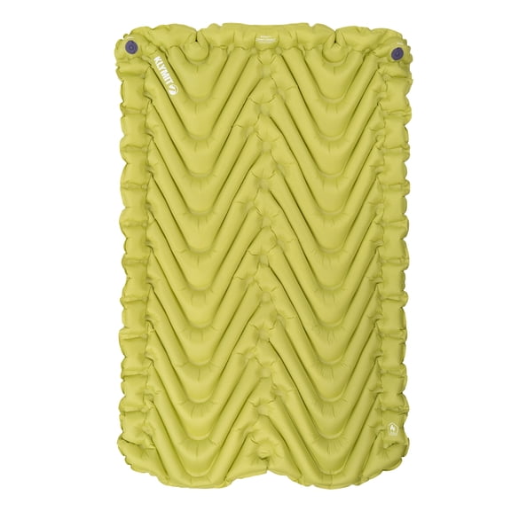 Klymit Static V Summit Sleeping Pad, Three-Season 2-Person Lightweight  Inflatable Camping Air Mat, Double