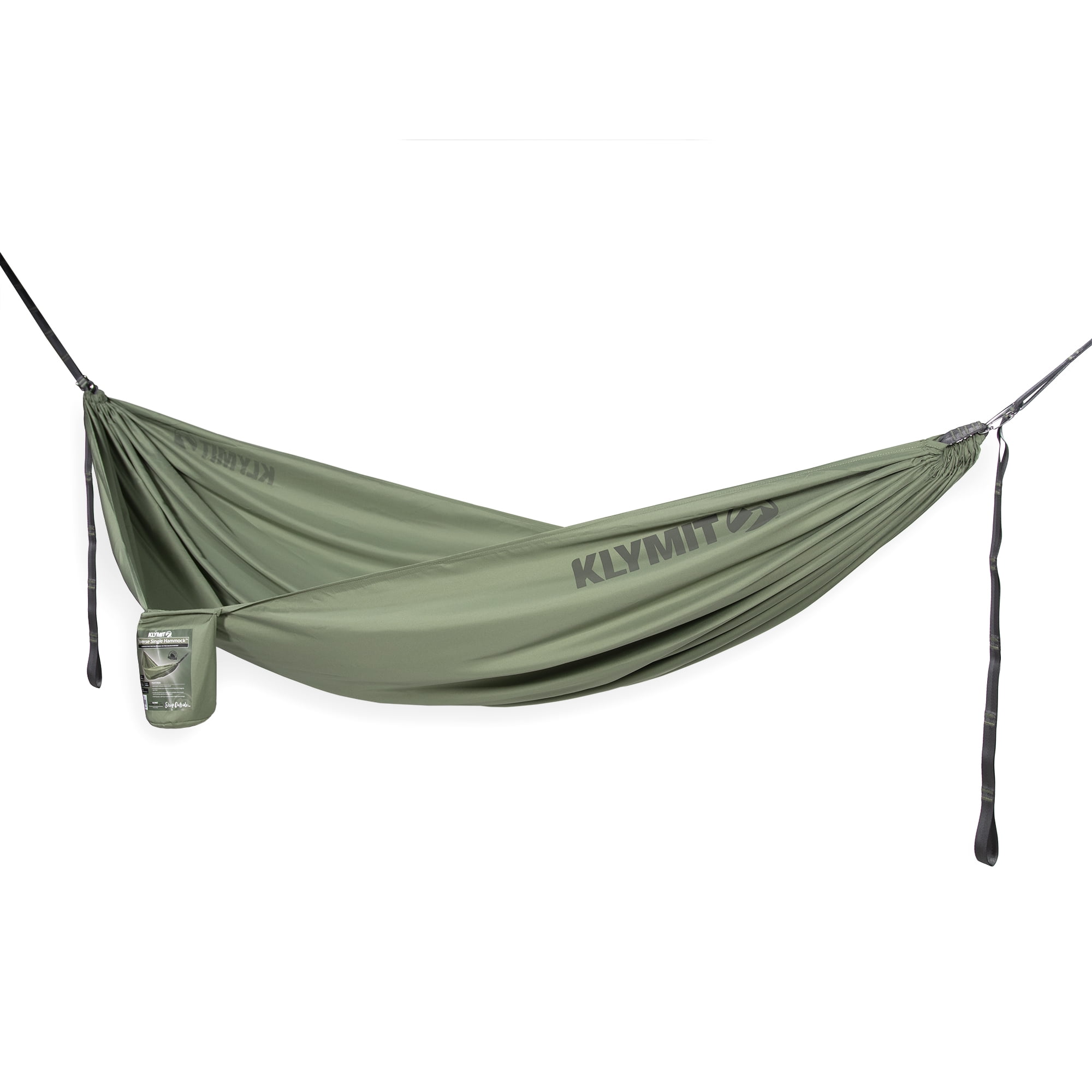 Klymit Single Green Polyester Outdoor Camping Hammock