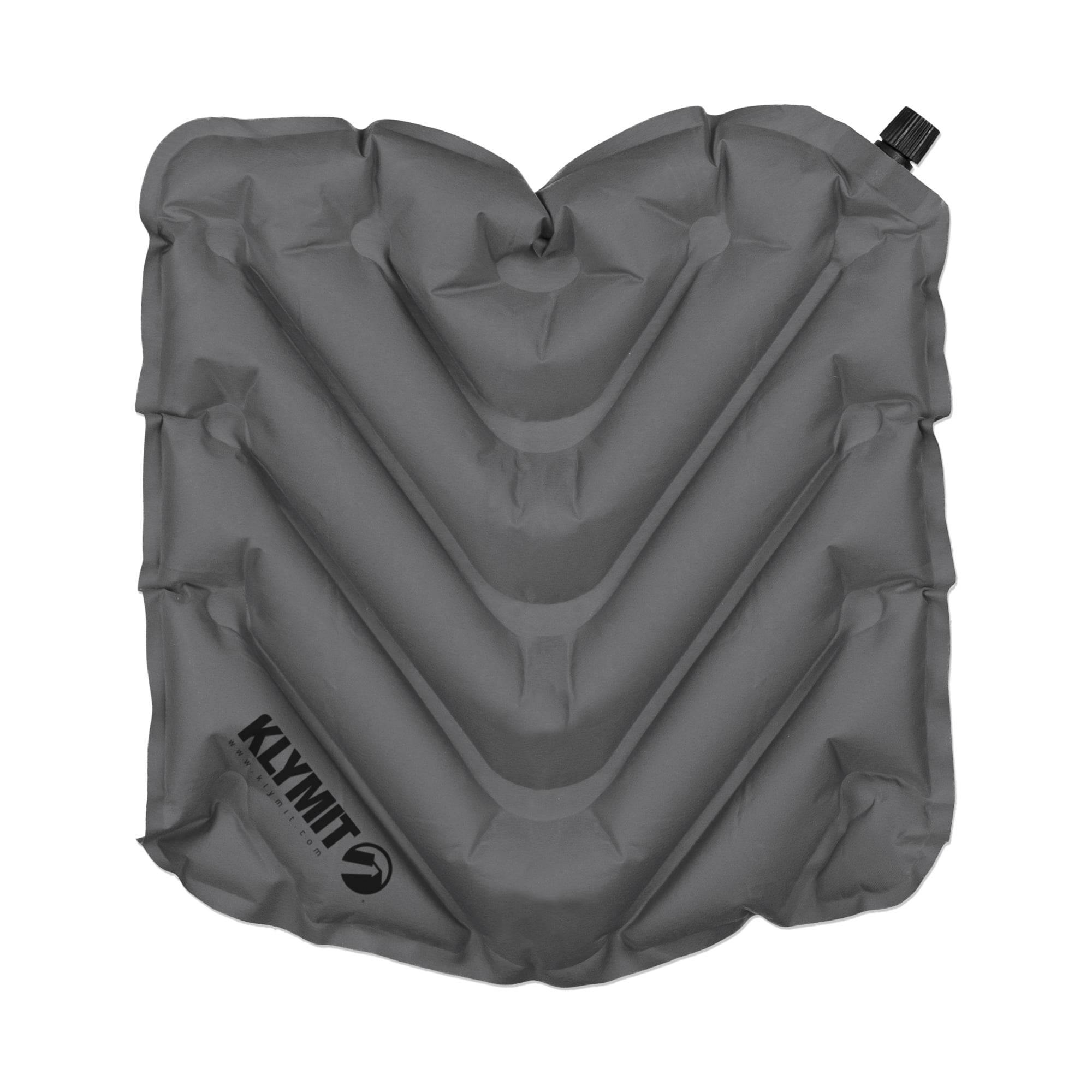 Klymit Gray Inflatable V-Shaped Outdoor Seat Cushion