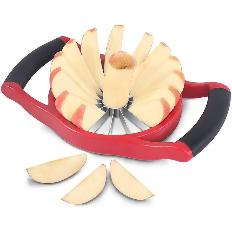 Klzo Apple Slicer Corer 16 Slice Large Size Durable Heavy Duty