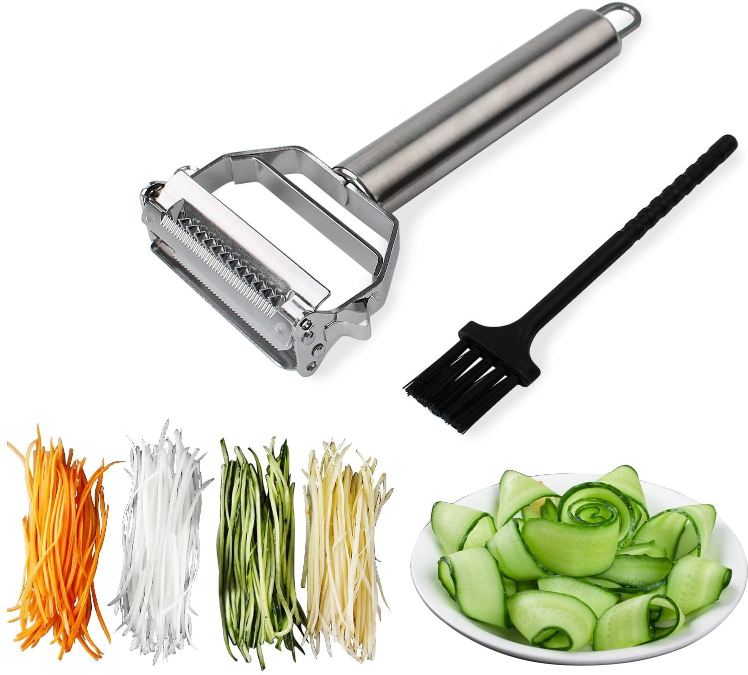 https://i5.walmartimages.com/seo/Klzo-Julienne-Peeler-Stainless-Steel-Cutter-Slicer-with-Cleaning-Brush-Pro-for-Carrot-Potato-Melon-Gadget-Vegetable-Fruit_954004f9-9779-47af-9301-14cec83b4fb9.6f5786d60263ad2c35deac163e2dc1d0.jpeg