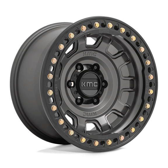 Kmc Km236 Tank Beadlock 17X9 5X127 -15Et 71.5Cb Anthracite Wheel