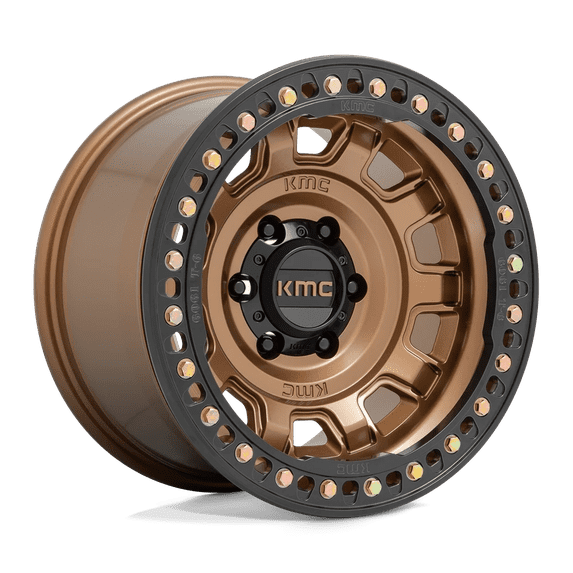 Kmc Km236 Tank Beadlock 17X9 8X170 -38Et 71.5Cb Matte Bronze Wheel