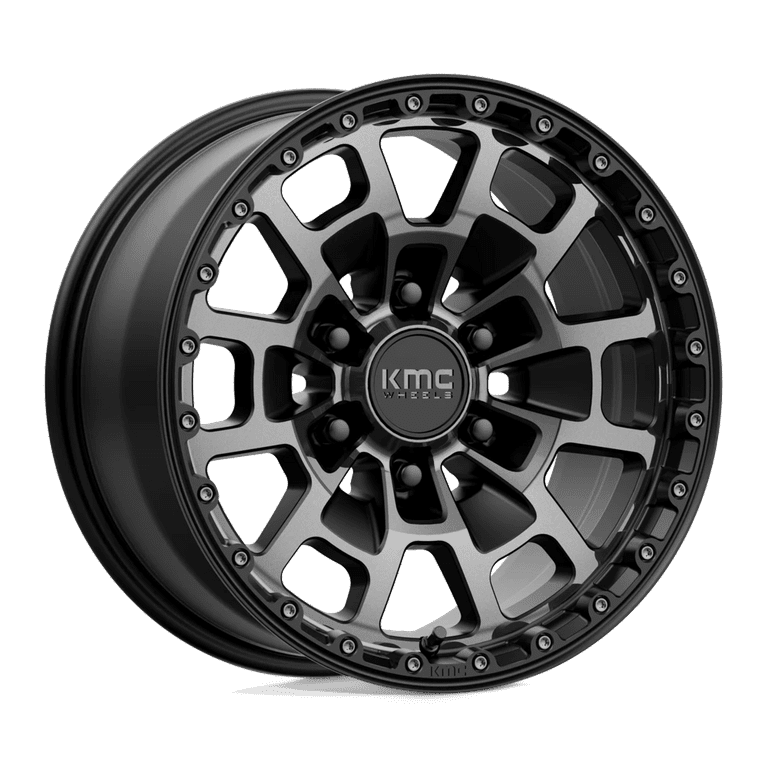 ケイミ KMC KM718 Summit 17X8.5 Wheel, 6X135 18ET 106.1CB, Satin Black