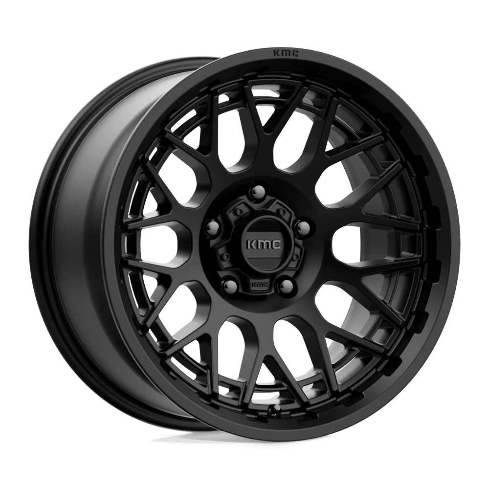 Kmc Km722 Technic 20X9 6X139.7 False 71.5Cb Satin Black Wheel