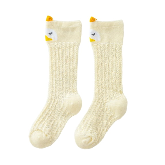 Kmdttou 1-3years Baby Summer Stockings Thin Cotton Socks Newborn Baby Socks Spring And Fall Models Over The Knee Does Not Strangle The Leg