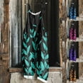 thumbnail image 1 of Kmdttou 2025 New Women Fashion Plus Size Print Sleeveless Two Pocket Casual Overalls Jumpsuit Jumpsuit Pants,S-5XL, 1 of 6