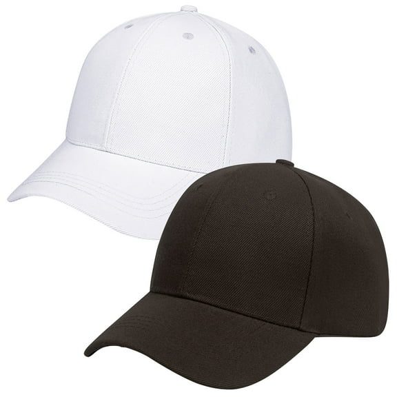 Kmdttou 2PC Hat Light Board Color Baseball Men Hat ，Men's Vintage Washed Cotton Baseball Cap–Adjustable Fit & Breathable,Trucker Mesh-Back Hat