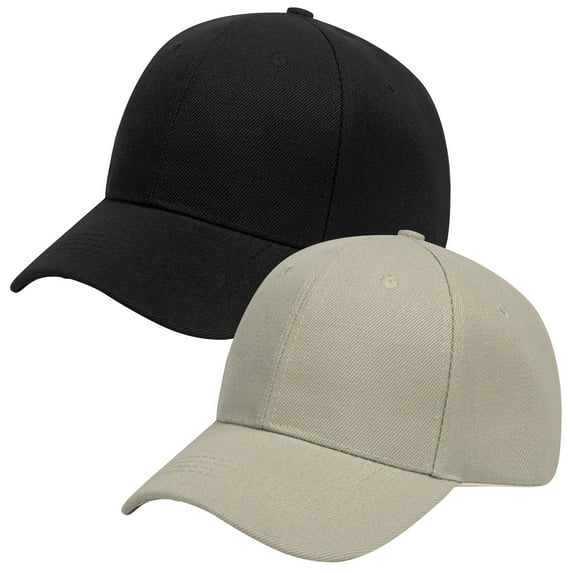 Kmdttou 2PC Hat Light Board Color Baseball Men Hat ，Men's Vintage Washed Cotton Baseball Cap–Adjustable Fit & Breathable,Trucker Mesh-Back Hat