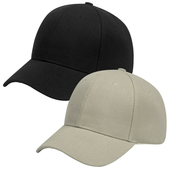 Kmdttou 2PC Hat Light Board Color Baseball Men Hat ，Men's Vintage Washed Cotton Baseball Cap–Adjustable Fit & Breathable,Trucker Mesh-Back Hat