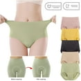 thumbnail image 1 of Kmdttou Up to 30% off!Women's Ladies Comfortable Large Size Avoidance Crotch Line Abdominal Contraction Panties Hight Waiste Underpants (Available in Plus Size), 1 of 9
