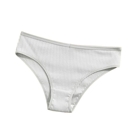 Kmdttou Up to 65% off!Women's Comfortable Friendly Breathable Cute Sweet Sexy Solid Color Seamless Thread Low Waist Breathable Mid Waist All (Available in Plus Size)