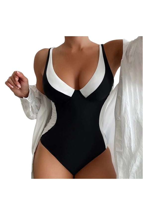 Bathing Suits for Women Sexy And Fashionable Beach Swimsuit With Printed Summer Swimsuit on Clearance!