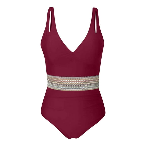 Kmdttou Beach Vacation Clothes for Women 2025 Spring Fashion Conservative Solid Color Skirt Style Split Joint Swimsuit Set Summer 65% off Clearance!