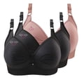 thumbnail image 1 of Kmdttou Bras for Women Push-Up Beautiful Back Sports Bra Set Shock Gathering Yoga Quick Drying Sports Bra Set, 1 of 3