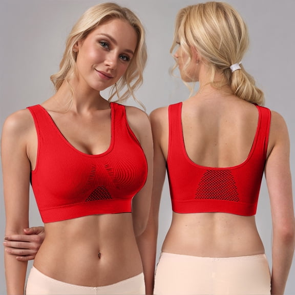 Kmdttou Bras for Women Push-Up Full Coverage Comfort Supportive Bra Women Leopard-Print Front Buckles Underwear No Steel Close Bra