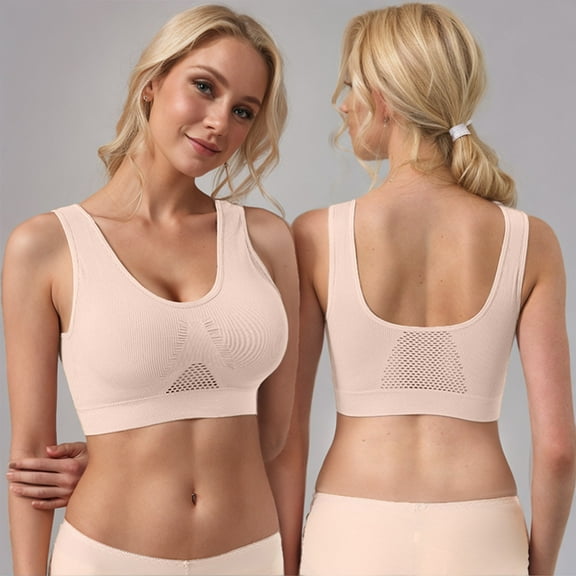 Kmdttou Bras for Women Push-Up Full Coverage Comfort Supportive Bra Women Leopard-Print Front Buckles Underwear No Steel Close Bra