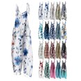 thumbnail image 1 of Kmdttou Cargo Pants for Women Print Sleeveless Two Pocket Casual Overalls Jumpsuit Jumpsuit Pants, 1 of 6