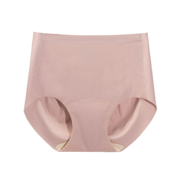 Kmdttou Clearance Under 10$!Women's Ladies Comfortable Large Size Avoidance Crotch Line Abdominal Contraction Panties Hight Waiste Underpants (Available in Plus Size)