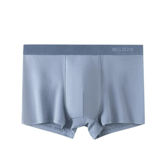 Kmdttou Clearance Under 10$! Men's Breathable And Comfortable Large Size Boxers Briefs Sexy Boxers Briefs (Size:L-3XL)