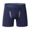 thumbnail image 1 of Kmdttou Clearance Under 10$! Men's Plus Size Underwear Comfortable Breathable Close-fitting Underwear Boxers (Size:M-XL), 1 of 3