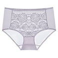 thumbnail image 1 of Kmdttou Clearance Under 5$!Women's Sexy Mesh High Waisted Lace Underwear (Regular & Plus Size), 1 of 6