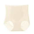 thumbnail image 1 of Kmdttou Cotton Underwear for Women's Ladies Comfortable Ice Shreds Cool Large Size Abdominal Contraction Panties Hight Waiste Underpants (Available in Plus Size), 1 of 7