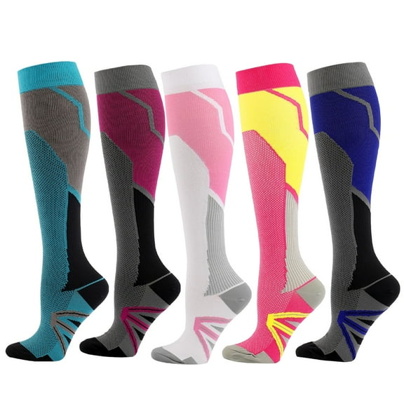 Kmdttou Men And Women General Long Tube Outdoor Comfort Breathable Personality Socks Circulation Support Socks