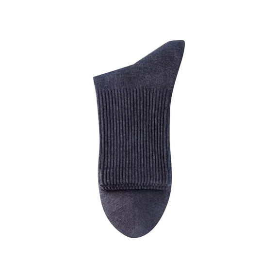 Kmdttou Men's And Women's Winter Cotton Socks Are Comfortable Breathable Knitted Drawstring Mid Tube Socks Casual Soft Lightweight Quarter Socks