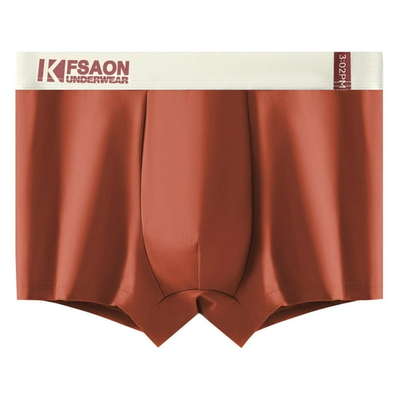 Kmdttou Men's Breathable And Comfortable Large Size Boxers Briefs Sexy Boxers Briefs on clearance (Size:L-4XL)