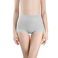 thumbnail image 1 of Kmdttou Panties for Women Pack Cotton Sexy Lace High Cut Panties Comfort Bikini Panty Stretch Underpants Breathable Ladies Briefs (Available in Plus Size) Gray-M, 1 of 3