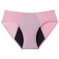 thumbnail image 1 of Kmdttou Panties for Women Pack Cotton Sexy Lace High Cut Panties Comfort Bikini Panty Stretch Underpants Breathable Ladies Briefs (Available in Plus Size) Pink-S, 1 of 8