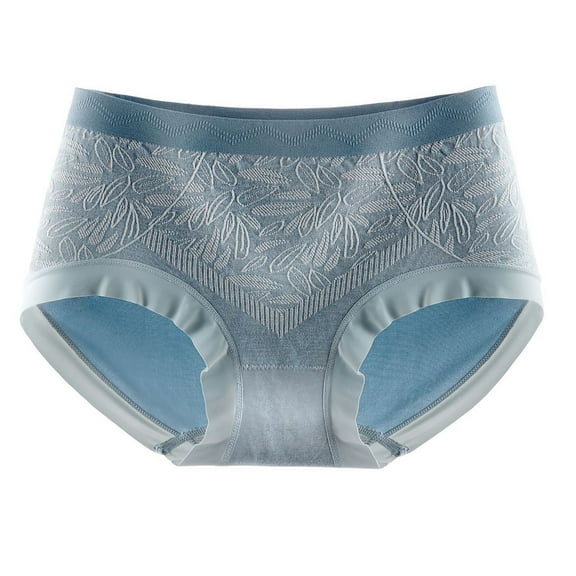 Kmdttou Panties for Women's Female High Waist Waist Tight Hip Lifting Underwear Cotton Postpartum Waist Tight Strong Waist Tight Pants (Available in Plus Size)