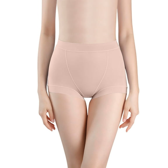 Kmdttou Seamless Underwear for Women Sexy Lace High Cut Panties Comfort Bikini Panty Stretch Underpants Breathable Ladies Briefs (Available in Plus Size) Coffee-M