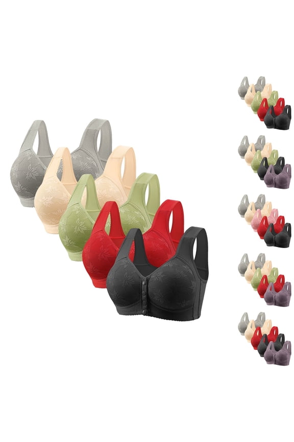 Sports Bras for Women High support Sexy Non Magnetic And Non Steel Ring Gathered Bra With Thin Cup And Adjustable Sexy Lace Bra Underwear