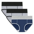 thumbnail image 1 of Kmdttou Summer 65% off Clearance!Women's 3PC Comfortable High Waisted Panties Physiological Underpants (Regular & Plus Size), 1 of 8
