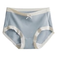 thumbnail image 1 of Kmdttou Summer 65% off Clearance!Women's Ladies Comfortable Solid Color Large Size Abdominal Panties Hight Waiste Underpants (Regular & Plus Size), 1 of 6