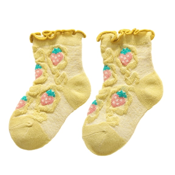 Kmdttou Summer Mesh Sole Socks Children's Floor Socks Toddler Socks Toddler Shoes Non-Slip Dotted Socks