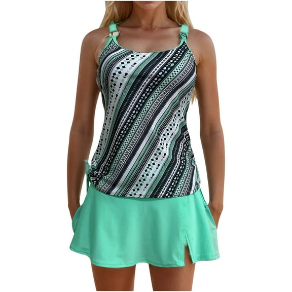 Kmdttou Summer Women's Swimwear Clearance! Swim Suit Sexy Solid Color Swimwear Two-piece Slim Swimsuit Bikini Straped Swimsuits on Clearance!