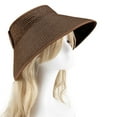 thumbnail image 1 of Kmdttou Sun Hat for Women Headless Beach Hat Sunshade Empty Top Hat Grass Hat Sun Hat for Women Summer Sunscreen Folding Big Sun Hat ,Foldable Travel Visor Hat, 1 of 6