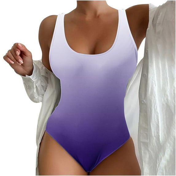 Kmdttou Swim Suit Sexy And Fashionable Beach Swimsuit With Printed Summer Swimsuit on Clearance!